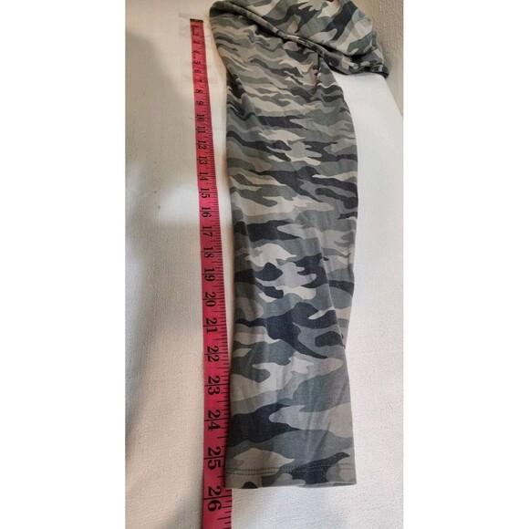 NO BOUNDARIES GIRLS SMALL 3-5 GREEN CAMO LEGGING PANTS COMFY RELAXED STRETCHY - Picture 10 of 10